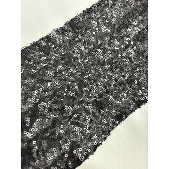 Bailey 44 Do The Hustle Dress White Black Small Stripe Sequins Sleeveless Sheath - Picture 12 of 13